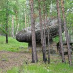 Каменный гриб, республика Хакасия